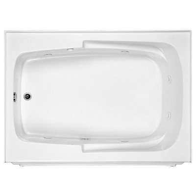 Picture of Reliance Baths R6042ISW-B-RH Integral Skirted 60 x 42 in. Whirlpool Bathtub With End Drain- Biscuit Finish