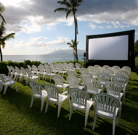 Picture of OpenAirCinema CBP16 Cinebox 16 x 9 ft. Pro Line Outdoor Movie System