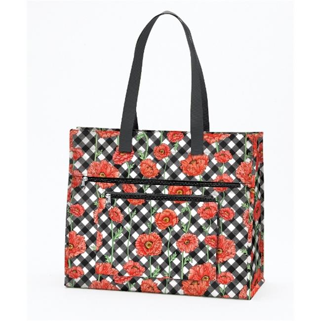 Joann Marrie Designs NPTPC Insulated Tote Bag - Poppy Chic- Pack of 2