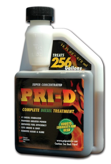 PRI-D 16 oz. Diesel Fuel Treatment , Case of 12 -  Power Research, PO434901