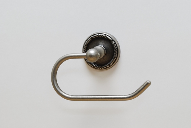 Euro Tissue Holder, Aged Pewter