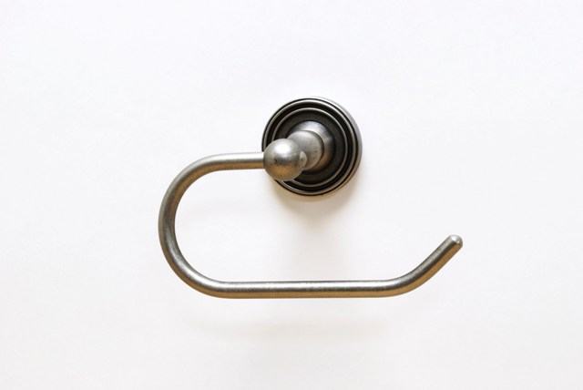 Euro Tissue Holder, Aged Pewter