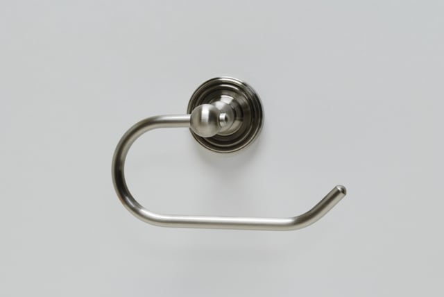 Euro Tissue Holder, Satin Nickel