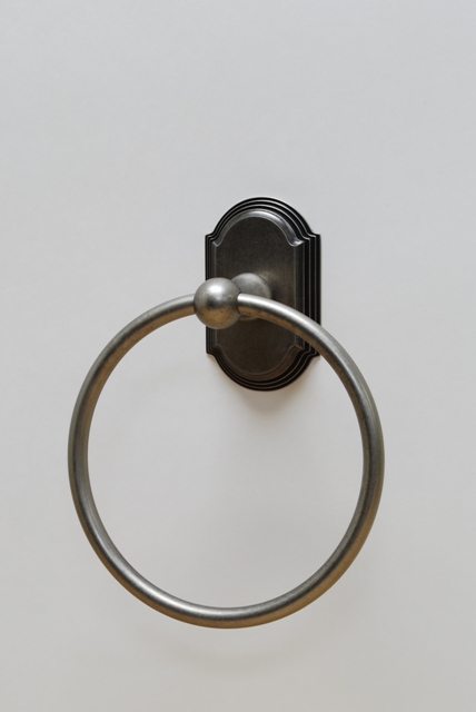 2386AP Towel Ring- Aged Pewter
