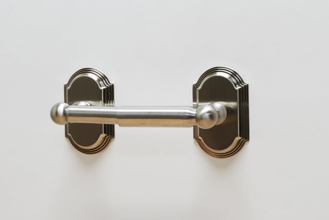 2308SN Standard Tissue Holder- Satin Nickel