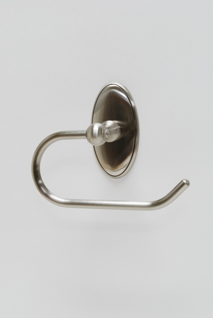 Euro Tissue Holder, Satin Nickel