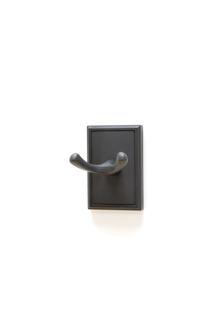 Residential Essentials 2503BK Robe Hook, Black