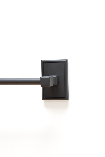 24 in. Towel Bar, Black
