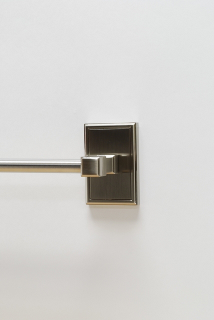 24 in. Towel Bar, Satin Nickel