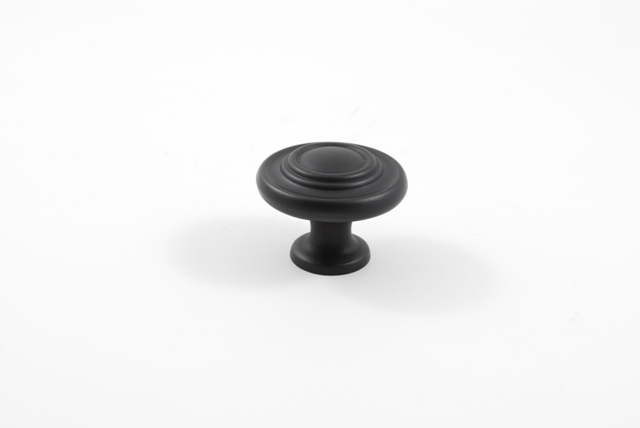Picture of Residential Essentials 10203BK Mushroom Cabinet Knob- Black