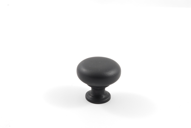 Picture of Residential Essentials 10206BK Mushroom Cabinet Knob- Black