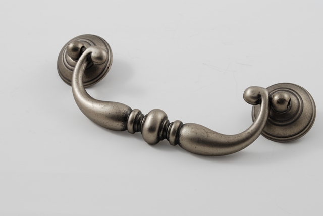Cabinet Drop Pull, Aged Pewter