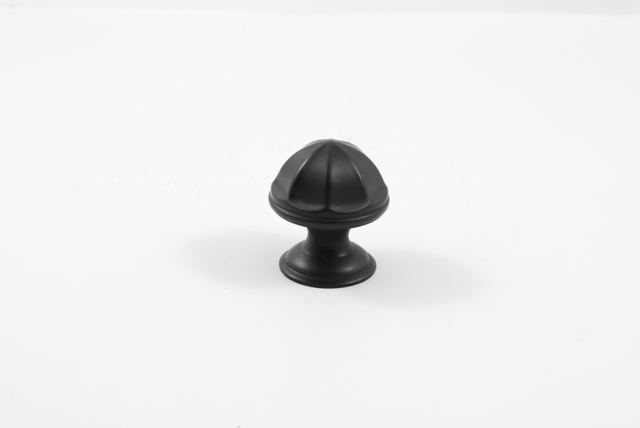 Picture of Residential Essentials 10243BK Mushroom Cabinet Knob- Black
