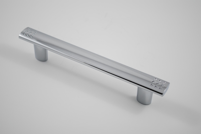 Cabinet Bar Pull, Polished Chrome