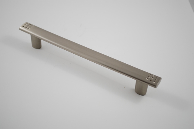 Cabinet Bar Pull, Satin Nickel