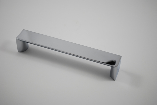 Cabinet Bar Pull, Polished Chrome