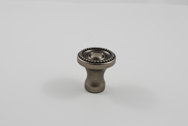 Picture of Residential Essentials 10308AP Beaded Mushroom Cabinet Knob- Aged Pewter