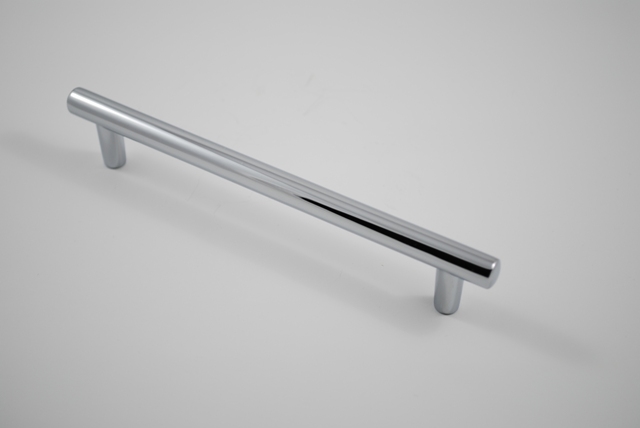 Cabinet Bar Pull, Polished Chrome