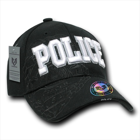 Shadow Law Enforcement Caps, Police, Black
