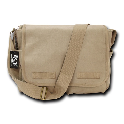 Picture of Rapid Dominance R31-KHA Classic Military Messenger Bags- Khaki