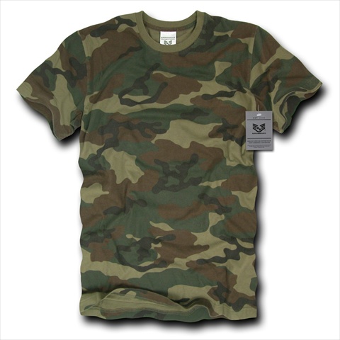 Short Sleeve G.I. T-Shirts- Woodland- Small