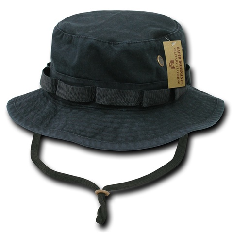 Military Boonie Hats, Black, X-Large
