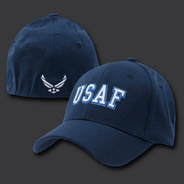 FitAll Flex Caps- Coast Guard- Navy- Small And Medium