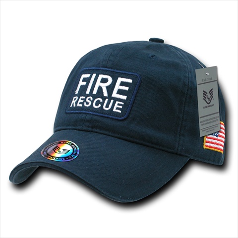 R89-FIRE-RESCUE Dual Flag Raid Caps- Fire Rescue -  Rapid Dominance, RA438797