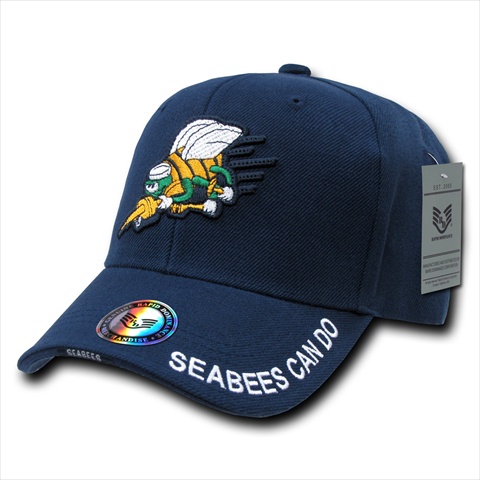 S001-SEABEES The Legend Military Caps, Navy Seabees