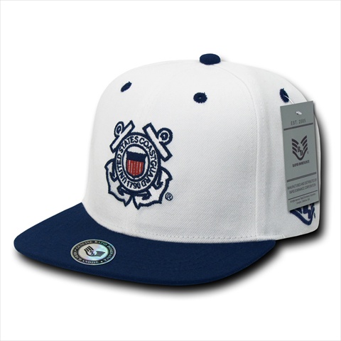 Jumbo Back Military Caps, Coast Guard