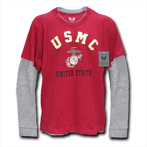 Highlight Tee - Marines - Cardinal - Medium