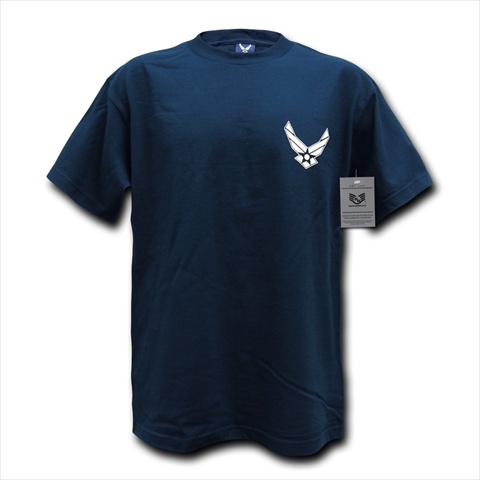 Basic Military T-Shirt, Air Force, Navy, Medium