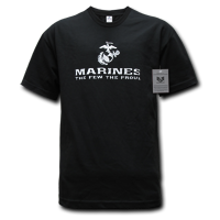 Military Graphics T-Shirt- The Few- Black- Small