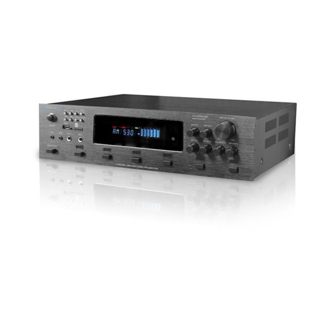 Technical Pro h12x500ubt Digital Hybrid Amplifier- Preamp & Tuner With 12 Spe...