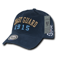 Vintage Athletic Caps, Coast Guard, Navy