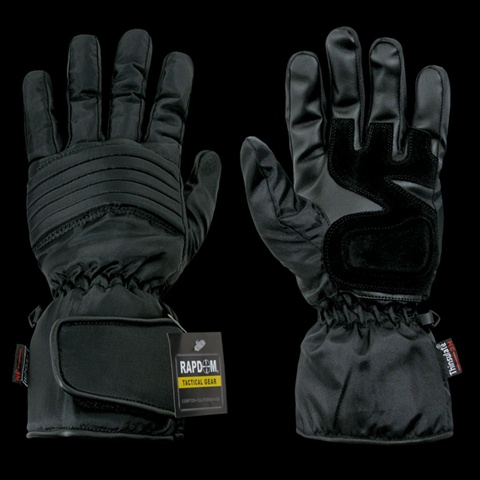 Picture of RapDom T03-PL-BLK-04 Everest Patrol Winter Glove- Black- X Large