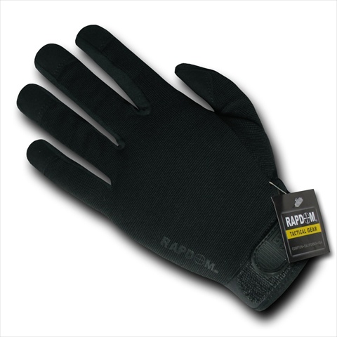 T07-PL-BLK-01 Lightweight Tactical Glove- Black- Small