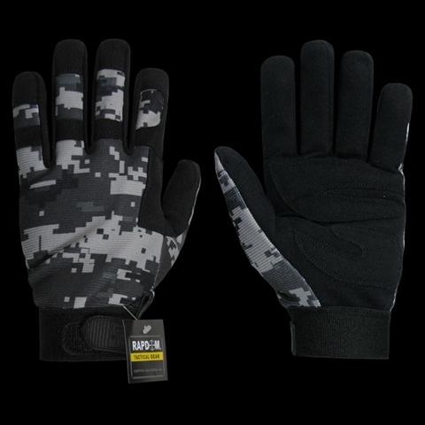 T09-PL-URD-04 Digital Cameo Tactical Glove, Urban, X Large