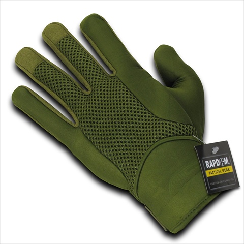 T28-PL-OLV-02 Neoprene Tactical Glove - Olive Drab- Medium