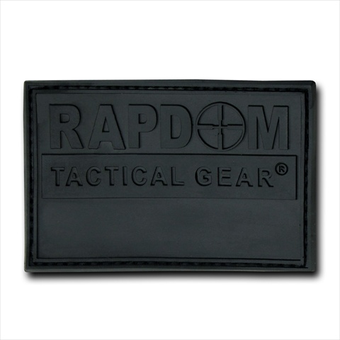 T90--BLK Rubber Patch- Black