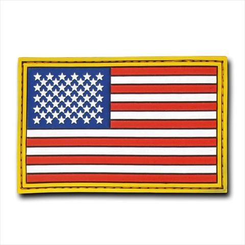 USA Flag Rubber Patch Original