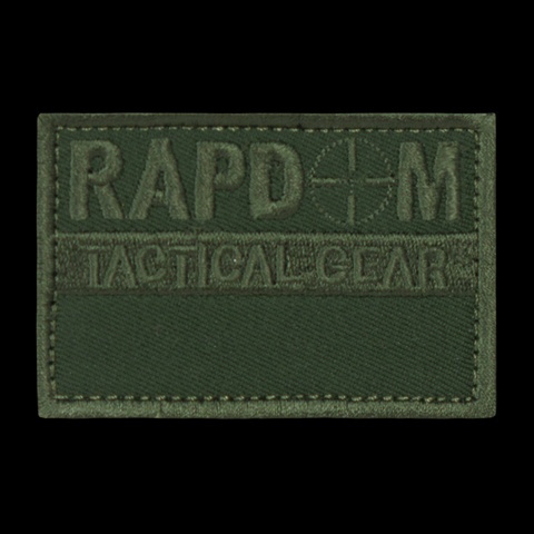 T91--OLV Canvas Patch- Olive