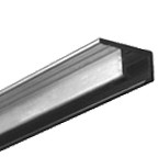 Slim-Line Track Ceiling-Mount- Black 72 in.