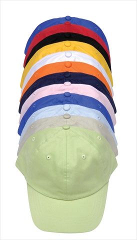 EB101 Essentials Brushed Twill Cap, Lemon