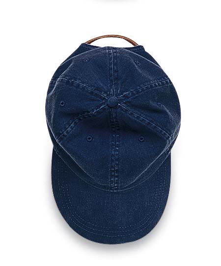 EP101 Essentials Pigment Dyed Cap Six Panel Low Profile- Navy
