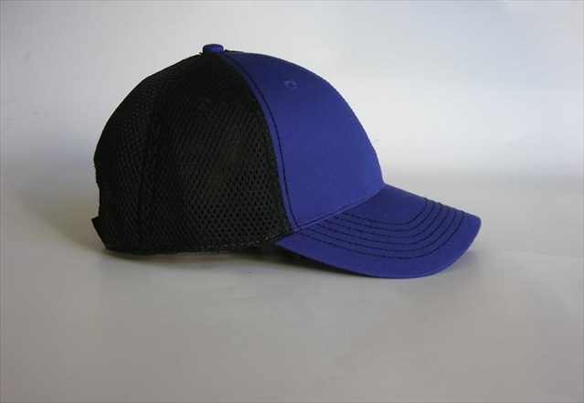 FA102 Fairway Cap Contrast Soft Mesh Back - Purple- Black