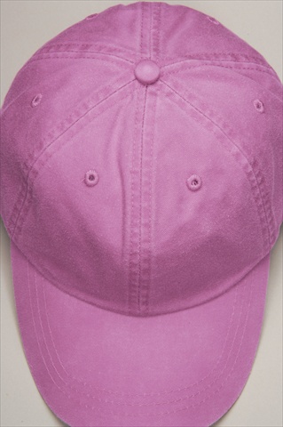 LP101 Optimum-Solid Pigment Dyed 6 Panel Low Profile Cap- Raspberry