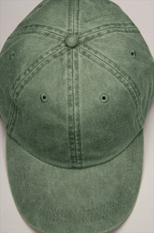 LP101 Optimum-Solid Pigment Dyed 6 Panel Low Profile Cap- Spruce