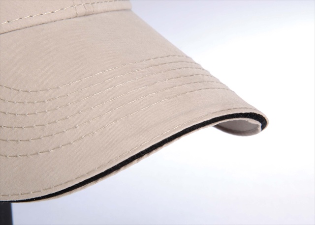 PE102 Performer Cap Microfiber Moisture Wicking Structured, Khaki , Black