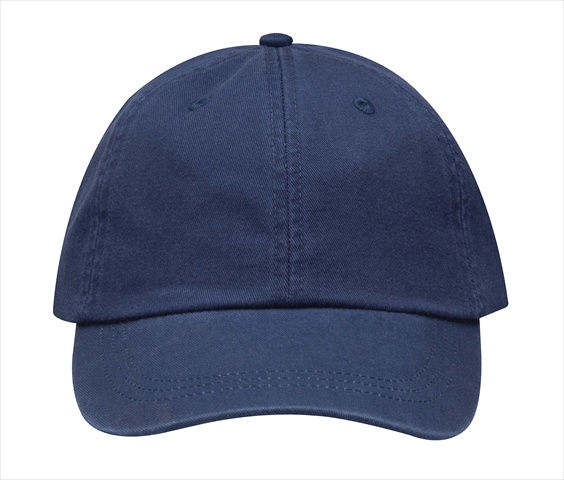 PN101 Pinnacle Cap 6 Panel Low Profile True Color Hook Eye Adhesive Navy